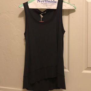 New with tags! Dylan tank top. Raw edges